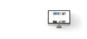 computer monitor showing kickstarter crowdfunding campaigns